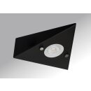 1er Erweiterungsset Matt-Schwarz Küchenunterbauleuchte inkl. 1x 4,8 Watt LED Modul 3000K warmweiß direkt 230 Volt