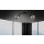 TRANGO 2-flg. 1010-25SD Deckenleuchte Schwarz-Optik schwenkbar *WOW* inkl. 2x 3-Stufen dimmbar LED-Leuchtmittel 3000K warmweiß Deckenlampe mit Design rauchigen Glasschirmen