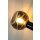 TRANGO 3-flg. 1010-38SD Edelstahl-Optik Deckenleuchte schwenkbar *WOW* inkl. 3x 3-Stufen dimmbar LED-Leuchtmittel 3000K warmweiß Deckenlampe mit Design rauchigen Glasschirmen