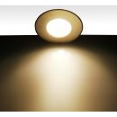 TRANGO MOCOB-C Ersatz LED Modul für 6739-032N & 6740-35 Ultra flach inkl. 50cm Kabel 3000K warmweiß 5 Watt zum Austausch GU10 & MR16 Halogen Leuchtmittel Einbauleuchte