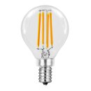 TRANGO 4-flammig 1010-48SD LED-Deckenleuchte *WOW* inkl. 4x 3-Stufen dimmbar LED-Leuchtmittel 3000K warmweiß I Deckenlampe in Edelstahl-Optik mit Design rauchigen Glaslampenschirmen, Deckenstrahler, Wohnzimmer Lampe, Spots schwenkbar