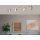 TRANGO 4-flammig 1010-48SD LED-Deckenleuchte *WOW* inkl. 4x 3-Stufen dimmbar LED-Leuchtmittel 3000K warmweiß I Deckenlampe in Edelstahl-Optik mit Design rauchigen Glaslampenschirmen, Deckenstrahler, Wohnzimmer Lampe, Spots schwenkbar