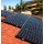 TRANGO 4er Pack 120cm ST-0026 Aluprofil 4x4cm(BxH) zum Montieren 1xSolarpanel auf Schrägdach, Flachdach, Ziegeldach, Solaranlage