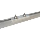 TRANGO 2er-Pack ST-0029 ALU-Profil Verbinder für Alu-Profil 40x40mm, Schienenverbinder für PV-Solarmodule, PV-Anlage Solarmodul Verbinder, PV-Anlage Zubehör 100x35x25mm