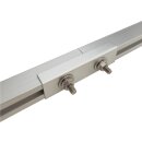 TRANGO 2er-Pack ST-0029 ALU-Profil Verbinder für Alu-Profil 40x40mm, Schienenverbinder für PV-Solarmodule, PV-Anlage Solarmodul Verbinder, PV-Anlage Zubehör 100x35x25mm