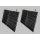 ST-0005R-B Balkonkraftwerk Solarmodul ALU-Halterung in Schwarz inkl. 2x Edelstahl-Haken für runde Balkongelände, Flachdach, Wand, Universal-Aufstelle bis 114cm Panel Breite 425W Winkel bis 45° verstellbar