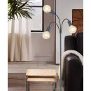 Trango 3-flg 1531A-SD Stehlampe Anthrazit-matt *EARTH*...