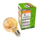 Trango 3-flg 1531A-SD Stehlampe Anthrazit-matt *EARTH* inkl. 3x 4W 3-Stufen dimmbar E27 LED Leuchtmittel 2500K Gold-warmweiß ca. H1550mm 3 Lampenarmen schwenkbar Stehleuchte, Bürolampe, Standlampe