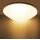 Trango 3105 IP44 LED Badleuchte in Weiß aus Acryl mit CCT Farbtemperatur-Steuerung 3000K I 4000K I 6000K (durch ON/OFF Lichtschalter) *NOAH* inkl. 1x 20 Watt LED Modul Deckenlampe