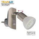 2x LED Leseleuchte mit Schalter inkl. Leuchtmittel