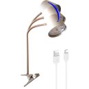Klemmspot kabellos mit Akkubetrieb für Tisch, Regal uvm. 6 Watt warm-weiß