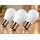 3er Pack LED Kugel-Globe Birne 5 Watt - 450 Lumen 3000K warmweiß mit E27 Fassung - Abstrahlwinkel 120°