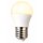 3er Pack LED Kugel-Globe Birne 5 Watt - 450 Lumen 3000K warmweiß mit E27 Fassung - Abstrahlwinkel 120°