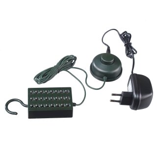 Trango 24x LED Weihnachtskerzen IP44 – Kaltweiß (6000K), Mit Stecksystem, Für Innen & Außen