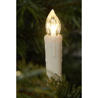 2x LED Lichterkette Weihnachtslichterkette warmweiss Baumkerzen Trango Kerzen 