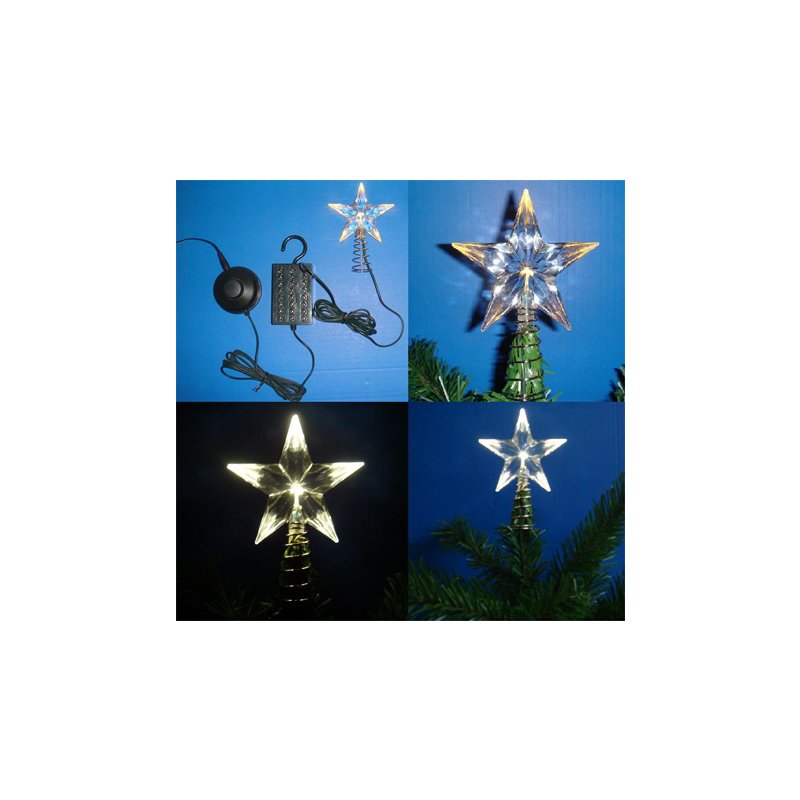 Sternspitze LED weiß leuchtend als Ergänzung zum Stecksystem Trango, 6,95 €