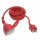 5 m Verlängerungskabel rot outdoor IP44