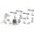 Glaskantenbeleuchtung Set mit 5 Clips