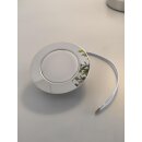 Trango 1er Set G4E-018 LED Möbel Einbaustrahler 12 Volt AC/DC Einbauleuchte in Chrom zum Ersetzen herkömmlichen Möbelleuchte, Einbauleuchten mit MR16, G4, GU5.3 Fassung