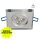 Design Glas Einbaustrahler mit LED Modul 3x2 Watt