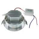 Luxus Aluminium Einbaustrahler dimmbar 4 Watt