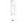 Steckerleuchte Nickel matt inkl. 3 Watt LED Leuchtmittel & ON/OFF Schalter
