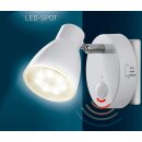 LED Nachtlicht mit Bewegungsmelder weiß