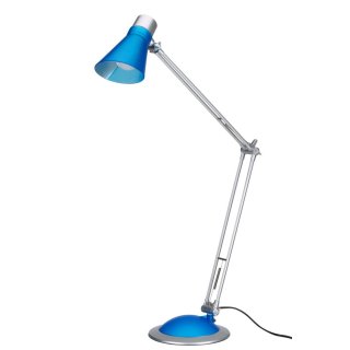 LED Schreibtischleuchte blau