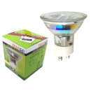 Trango 5 Watt GU10 LED Leuchtmittel – 3-Stufen dimmbar über Lichtschalter – 3000K Warmweiß – 400 Lumen ersetzt 50W – 110° Abstrahlwinkel