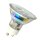 Trango 5 Watt GU10 LED Leuchtmittel – 3-Stufen dimmbar über Lichtschalter – 3000K Warmweiß – 400 Lumen ersetzt 50W – 110° Abstrahlwinkel