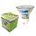 Trango 5 Watt GU10 LED Leuchtmittel – 3-Stufen dimmbar über Lichtschalter – 3000K Warmweiß – 400 Lumen ersetzt 50W – 110° Abstrahlwinkel