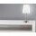 *STUFENLOS DIMMBAR* LED Schreibtischlampe in Nickel matt mit satinierte Glasschirm*BOSTON* Tischleuchte, Nachttisch & Fensterbank Lampe inkl. je 1x 5 Watt LED Modul 3000K warmweiß