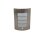 TRANGO 8007-PIR IP44 Sensor Außenleuchte mit 1x E27 Lampenfassung für LED Leuchtmittel - Außenwandlampe *CHLOE* Außen-Wandleuchte mit Bewegungsmelder Sensor aus Edelstahl