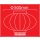 Chinesischer Stoff-Lampion rot